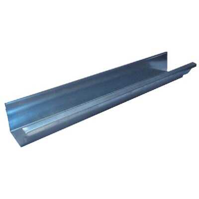 NorWesco 4 In. x 10 Ft. K-Style Galvanized Gutter